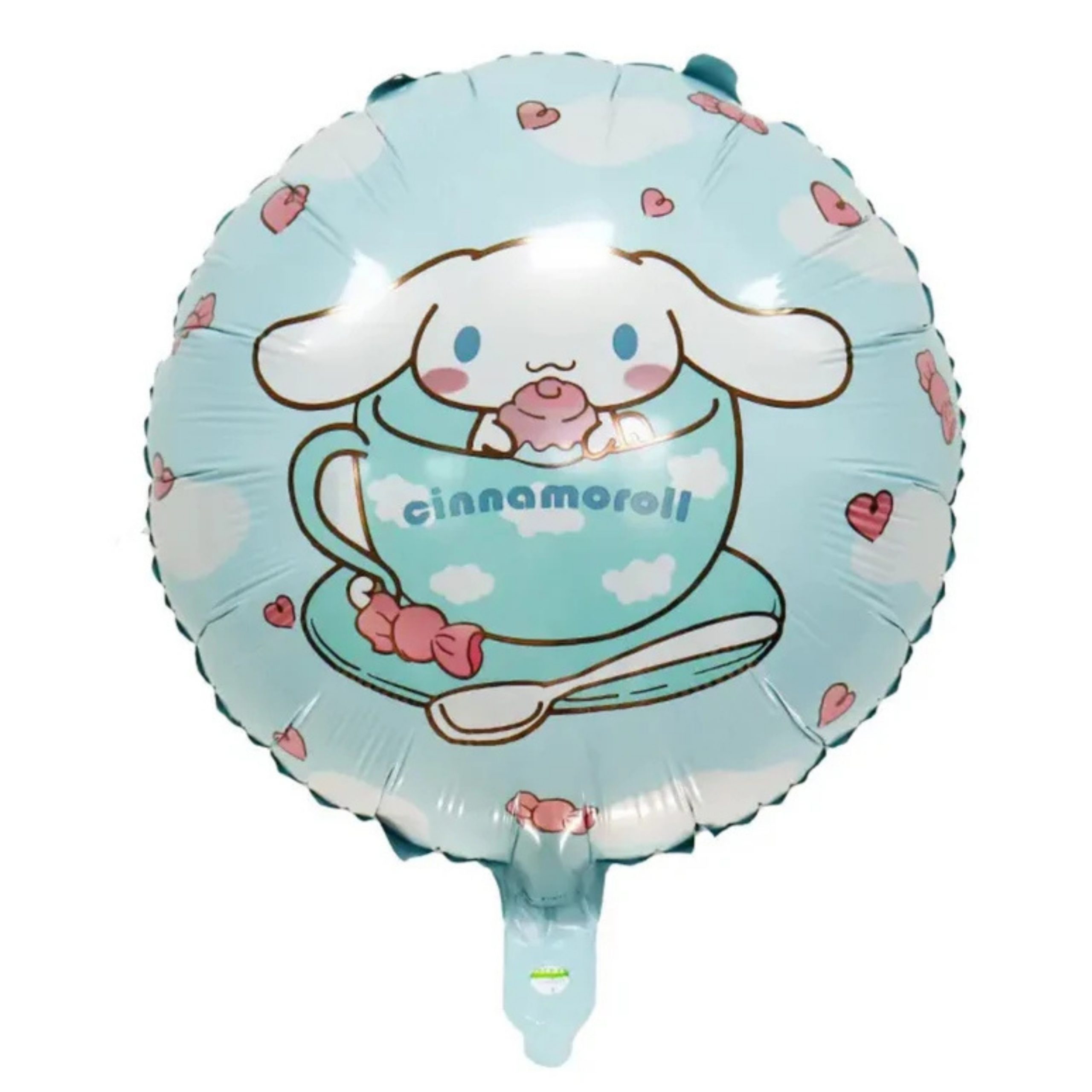 114-scaled-1.jpg 18" Round Cinnamoroll A White Puppy Foil Balloon (Unpacked) - Image 1