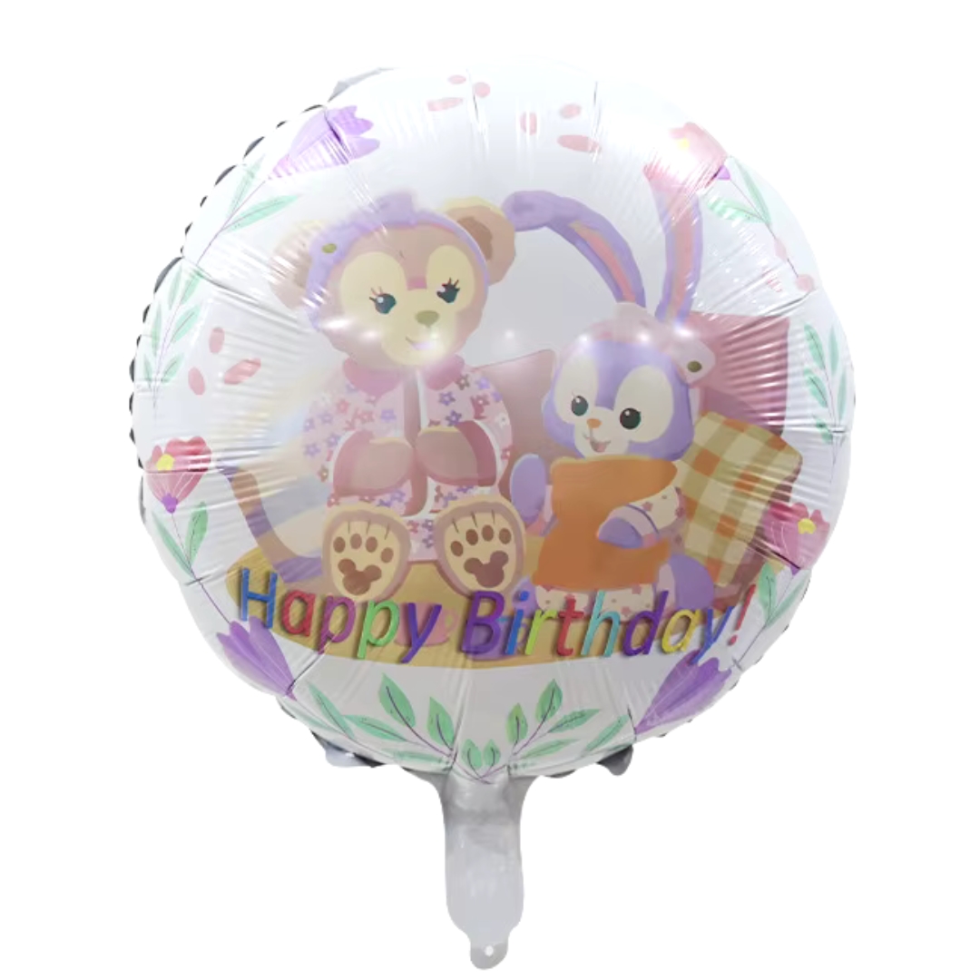 125.jpg 18" Round Stellalou Lina Bell Duffy Foil Balloon (Unpacked) - Image 1