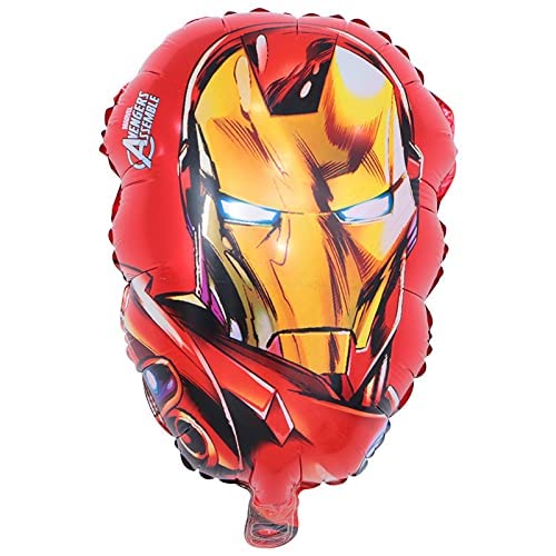 Version 1.0.0 55*33cm Iron Man Theme Foil Balloon (Unpacked) - Image 1