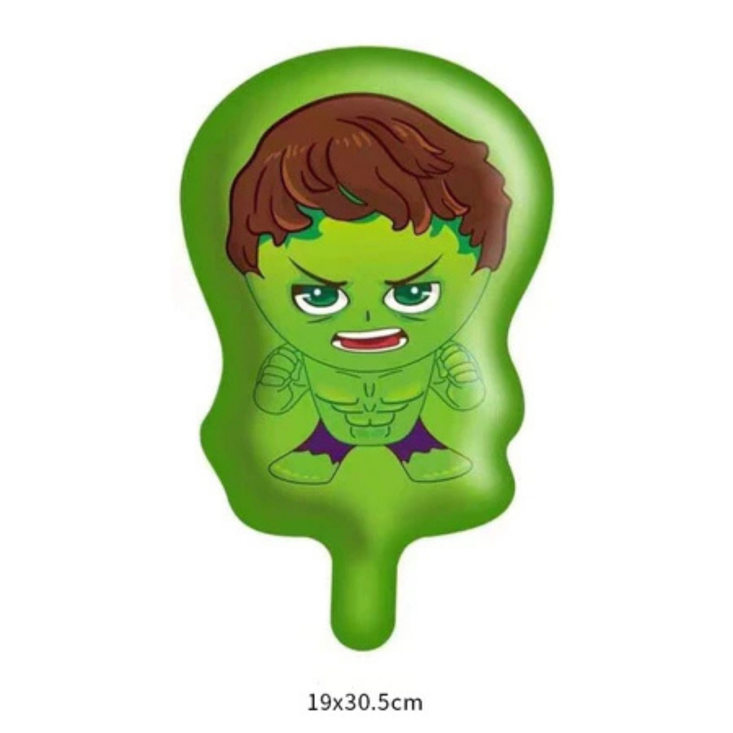 168-scaled-1.jpg 19x30.5cm Green Hulk Themed Foil Balloon (Unpacked) - Image 1