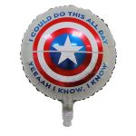 18" Captain America / Avengers Themed Foil Balloon (Unpacked)