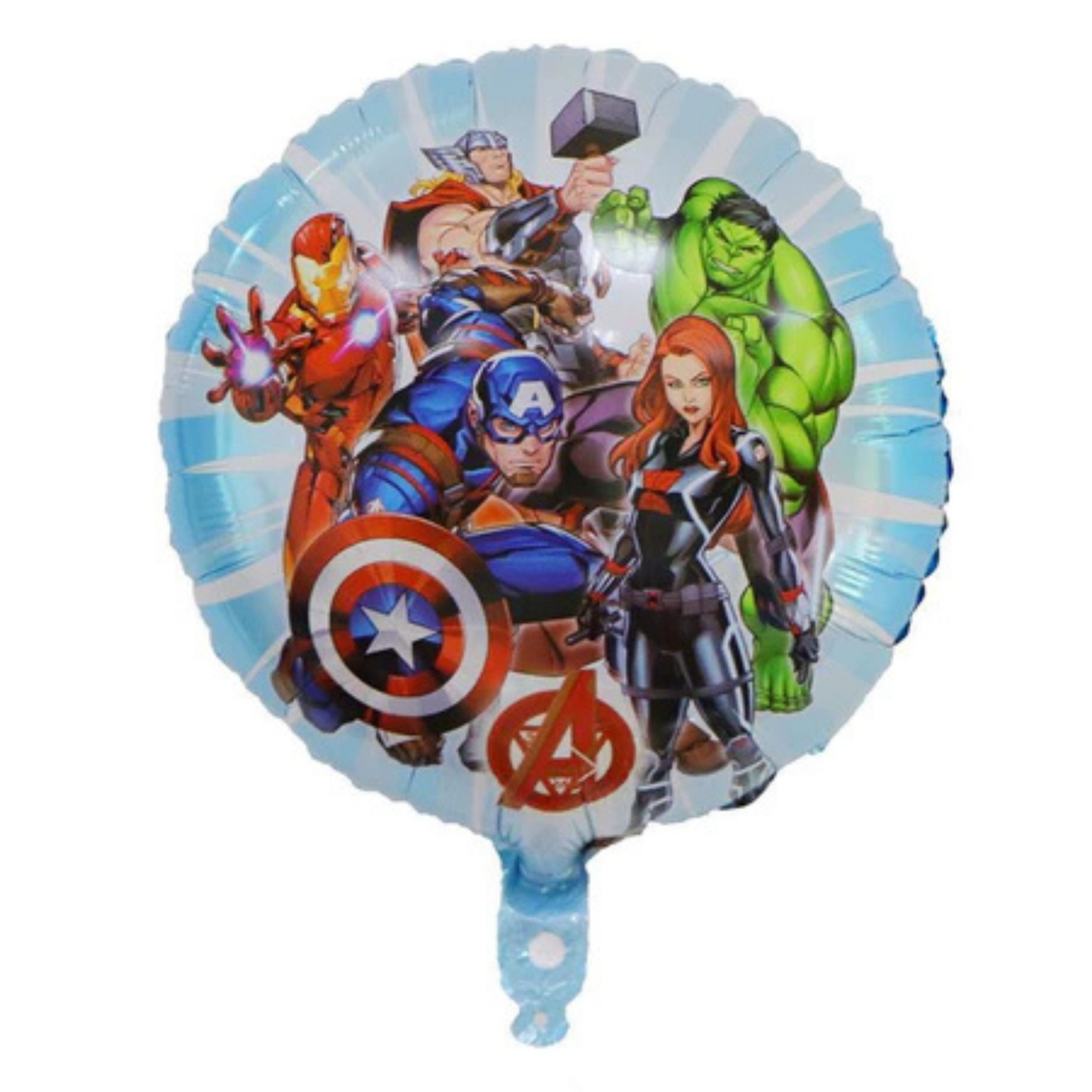 187-scaled-1.jpg 18" Round Superhero's Marvel Avengers Themed Foil Balloon (Unpacked) - Image 1