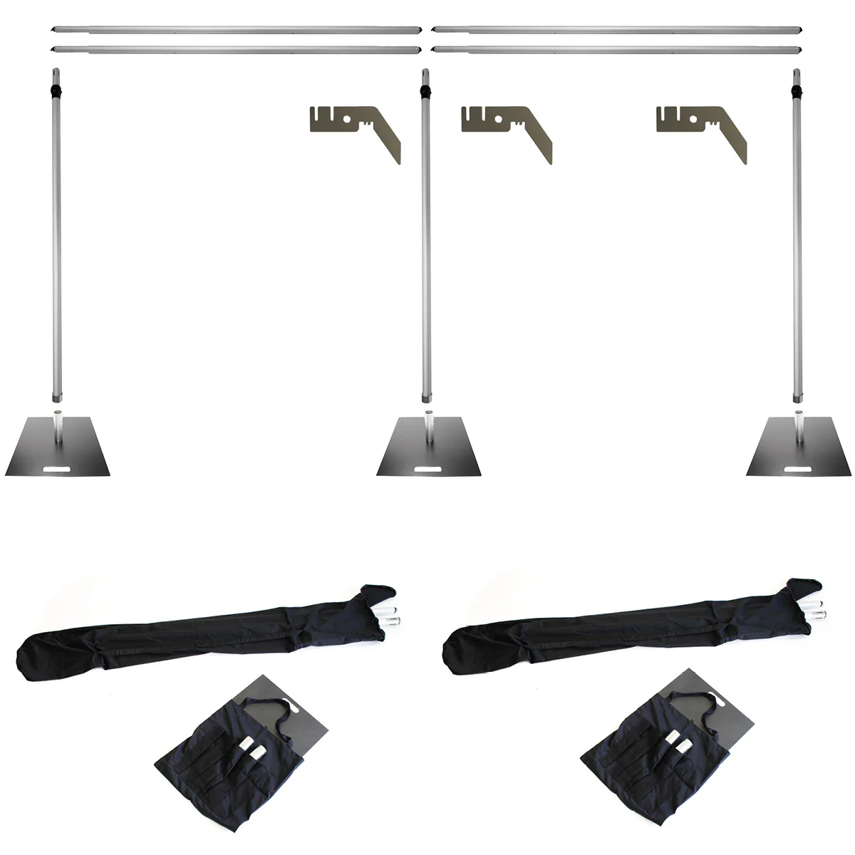 3X3m Backdrop Stand Crossbar and Brackets With Bag 3mx6m - Image 1