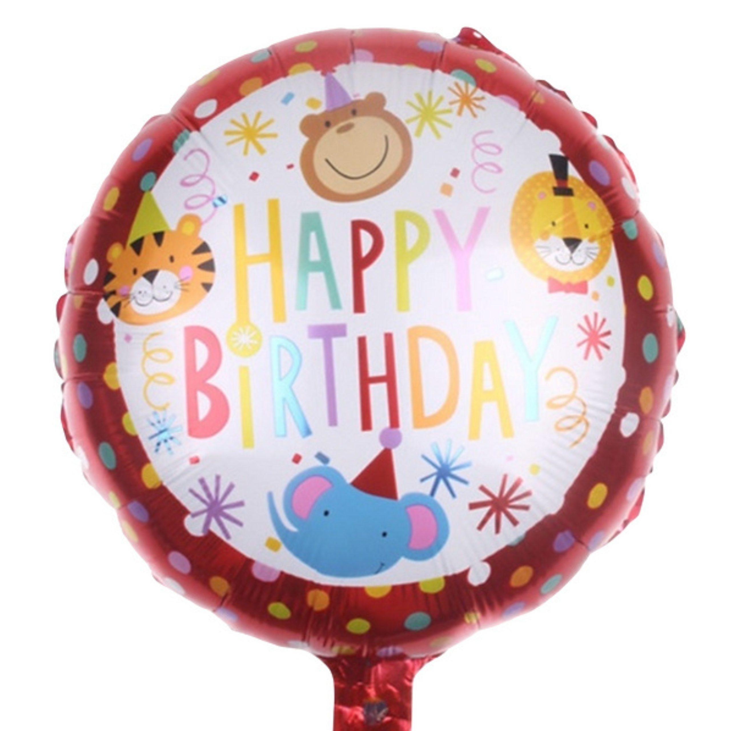5-1-scaled-1.jpg 18" Jungle Theme Round Shaped Foil Balloon (Unpacked) - Image 1