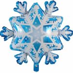 Snowflake Ice Snow Frozen Theme Foil Balloon (Unpacked)