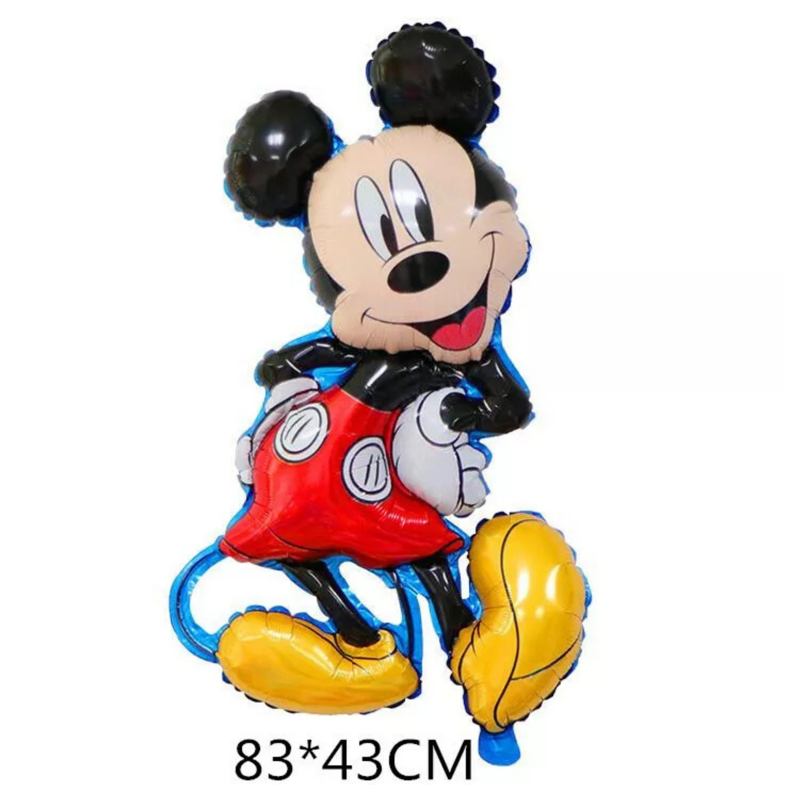 63-scaled-1.jpg 83 x 43 cm Mickey Mouse Shaped Foil Balloon (Unpacked) - Image 1