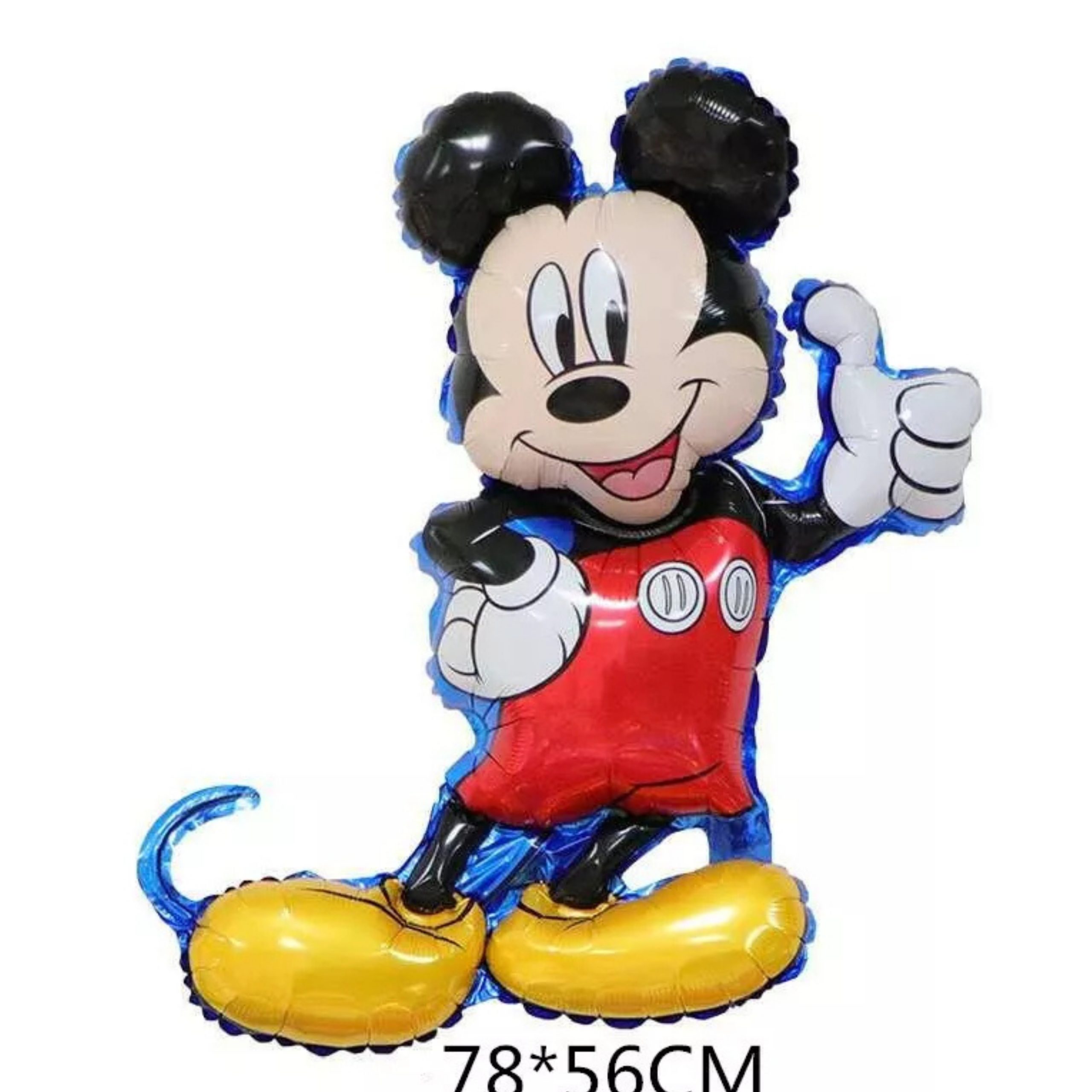 64-scaled-1.jpg 78 x 56cm Mickey Mouse Shaped Foil Balloon (Unpacked) - Image 1