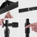 Telescopic Backdrop Stand 2.4m x 2.4m and 2.4m x 3m wide - Image 4