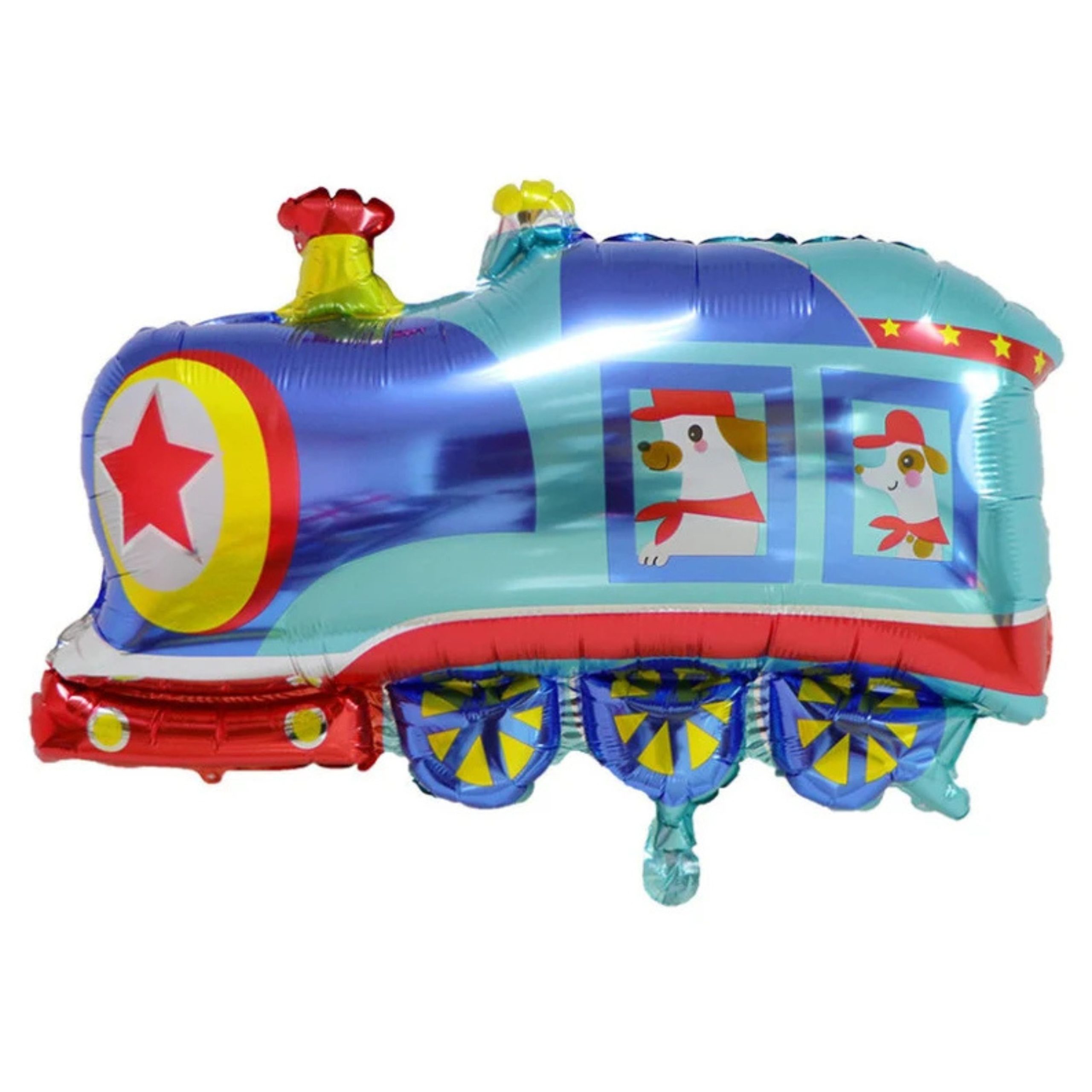 HR_198-scaled-1.jpg Happy Birthday Blue Train Foil Balloons For Kids (Unpacked) - Image 1