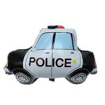 Police Birthday Theme Foil Balloon (Unpacked)
