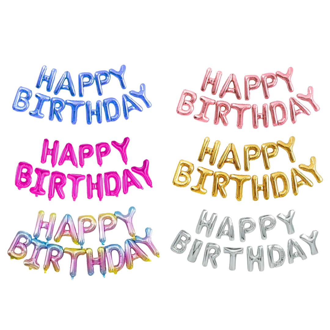 Super-Bargain-Megastore-12.png Happy Birthday Foil Balloon - Image 1