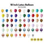 Latex Balloons 45cm/18"