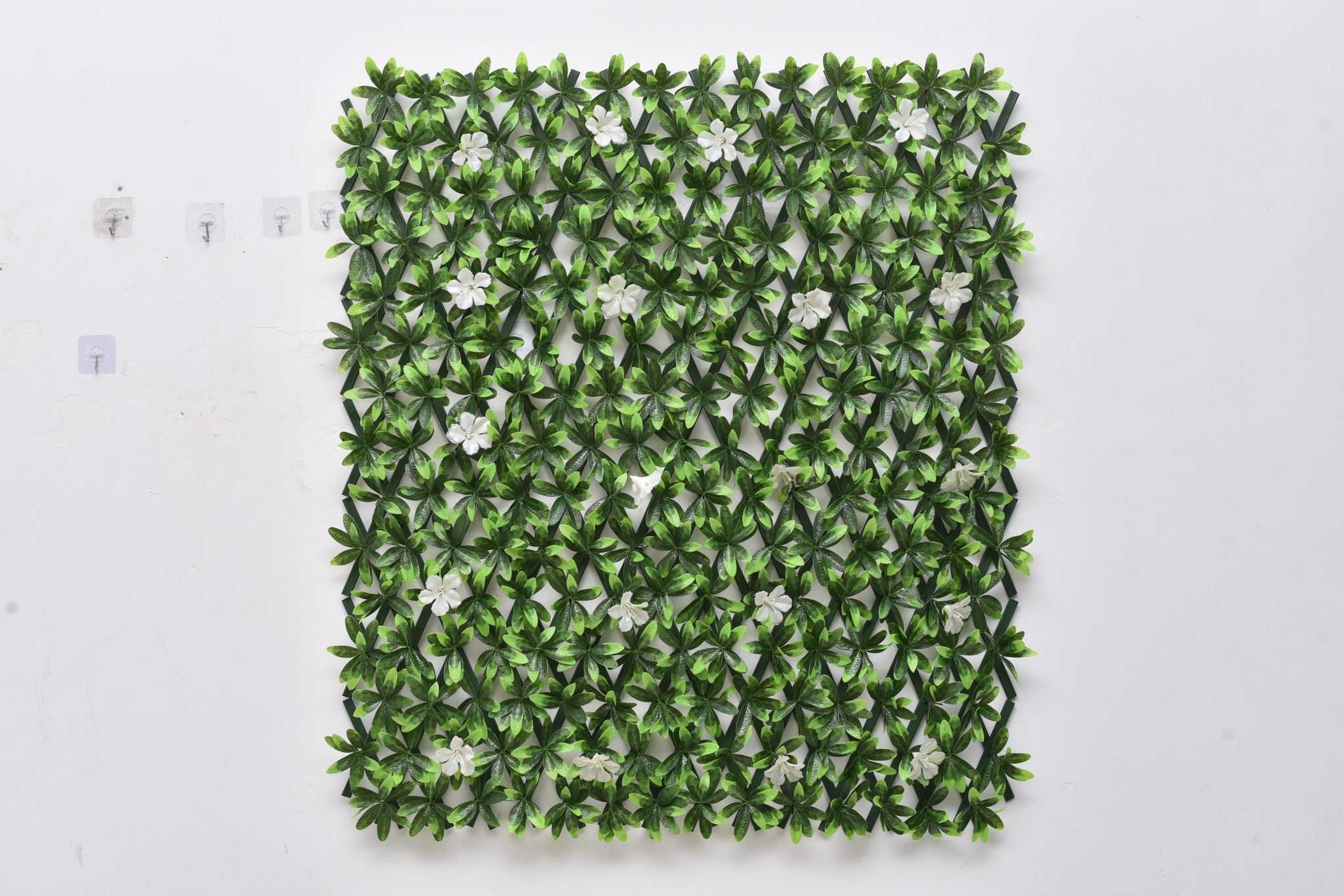 WhatsApp-Image-2026-02-20-at-4.43.44-AM-1.jpeg Green Trellis With White Flower Fence (120cm x 270cm) - Image 1