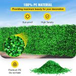 Lush White-Tipped Greenery Panel (50cm x 50cm) - Image 6