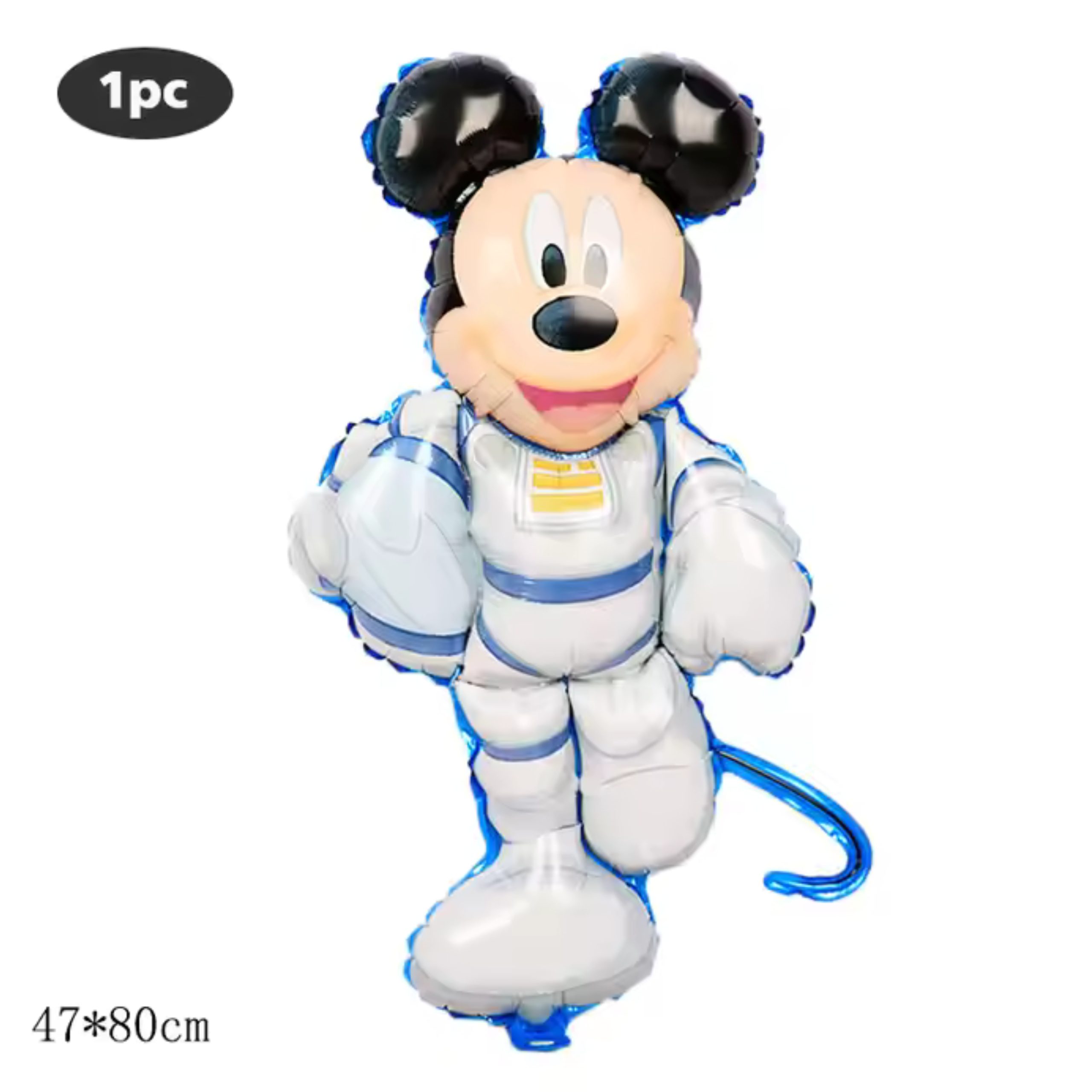 b-37-scaled-1.jpg 47 x 80cm Jumbo Size Mickey Mouse Foil Balloon (unpacked) - Image 1