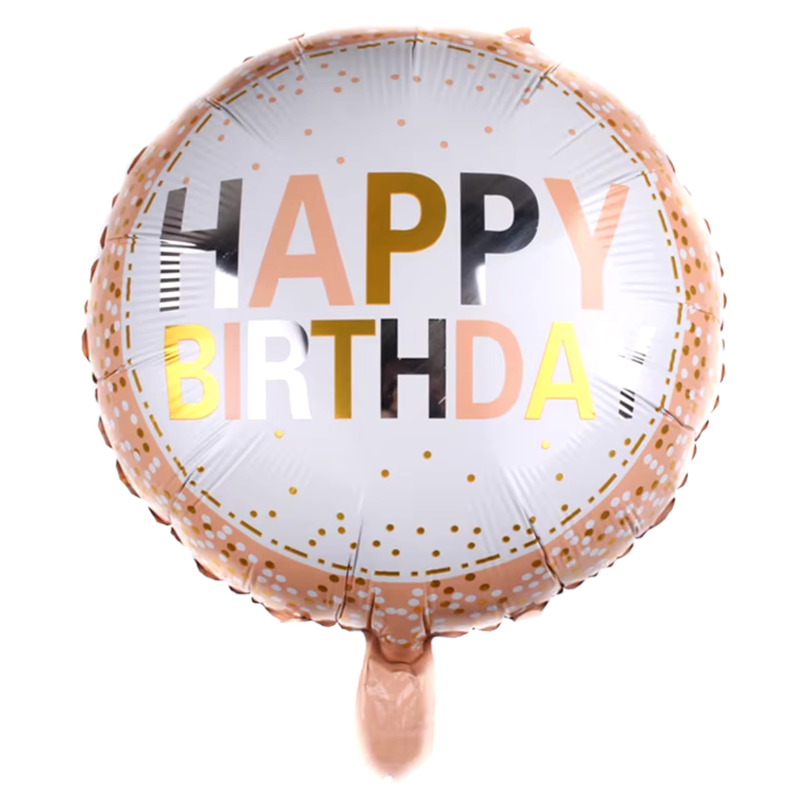 e-8-scaled-1.jpg 18" Round "Happy Birthday" Foil Balloon (Unpacked) - Image 1