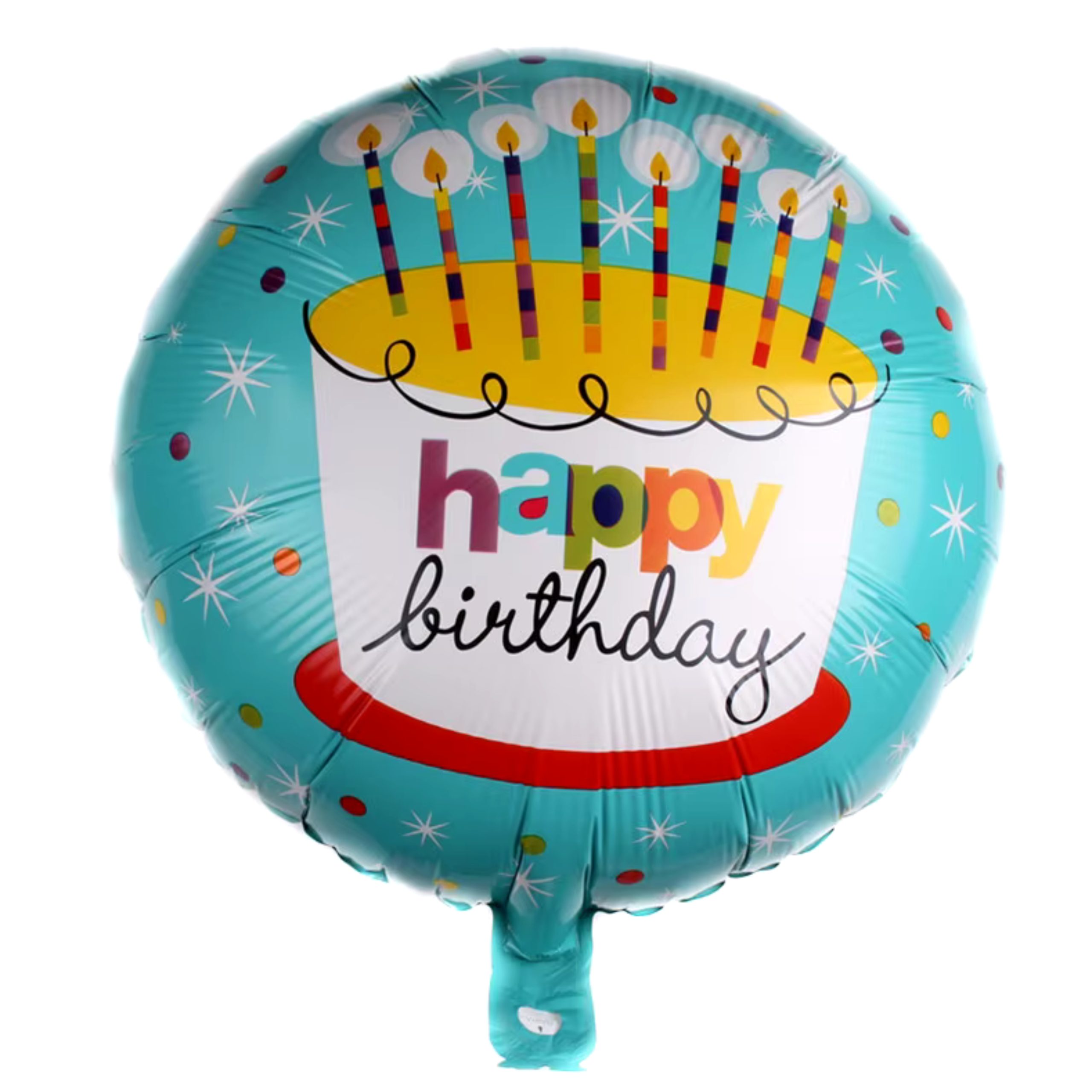i-7-scaled-1.jpg "Happy Birthday" Foil Balloon with A Cake And Candles (Unpacked) - Image 1