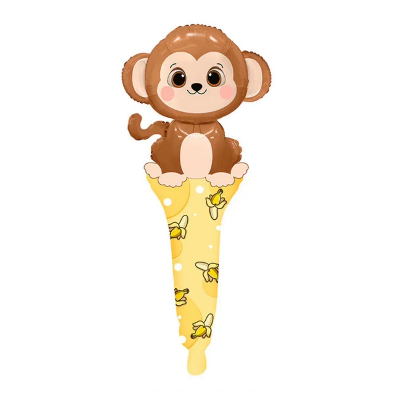 s-l1600-1-1-1.webp Brown Medium Monkey Head Boil Balloon 72*72cm (Unpacked) - Image 1