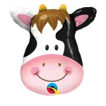 Medium Cow Head Foil Balloon 45*64cm (Unpacked)