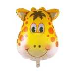 Yellow/Gold New Medium Giraffe Head Foil Balloon 50*71cm (Unpacked)