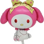 Cat Sanrio My Melody Foil Balloon 80*77cm (Unpacked)